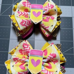 Bows for girls (back to school)
